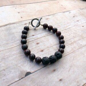 Brecciated Jasper Diffuser Bracelet